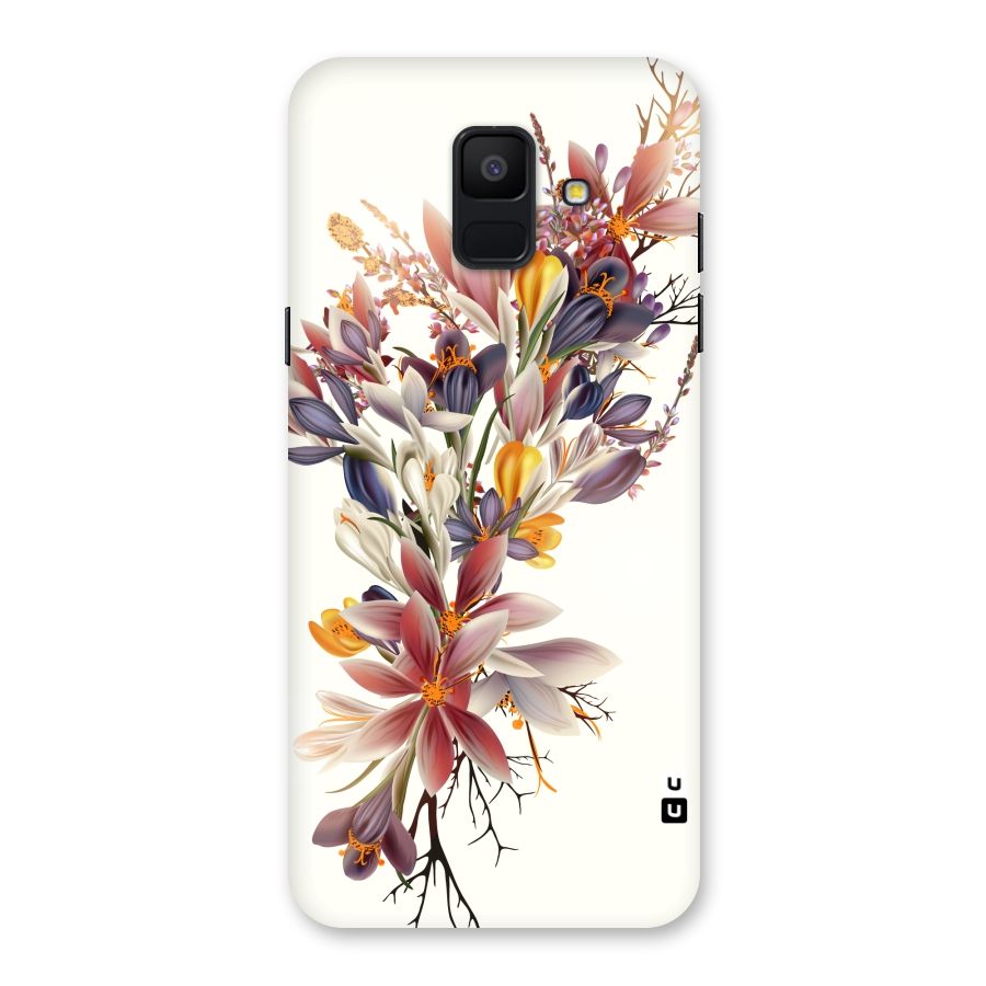 Floral Bouquet Back Case for Galaxy A6 (2018)