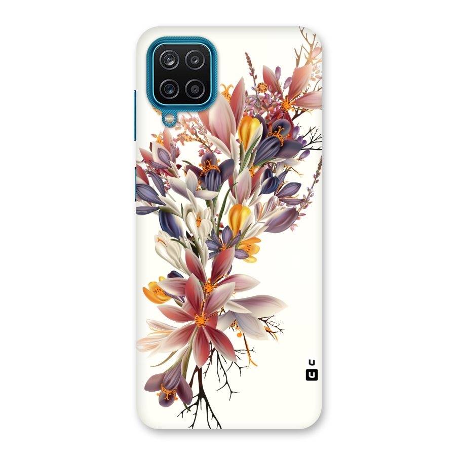 Floral Bouquet Back Case for Galaxy F12