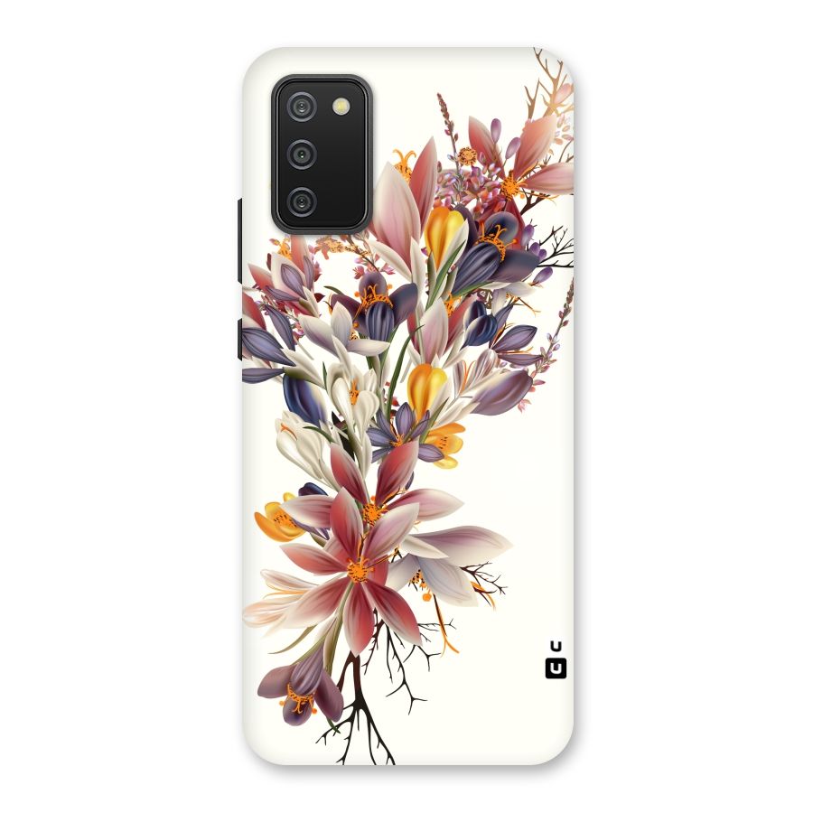Floral Bouquet Back Case for Galaxy M02s