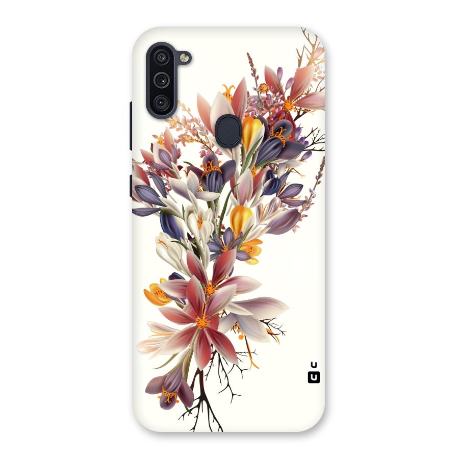 Floral Bouquet Back Case for Galaxy M11