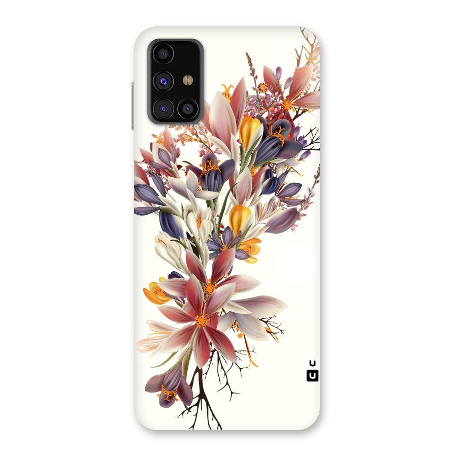 Floral Bouquet Back Case for Galaxy M31s