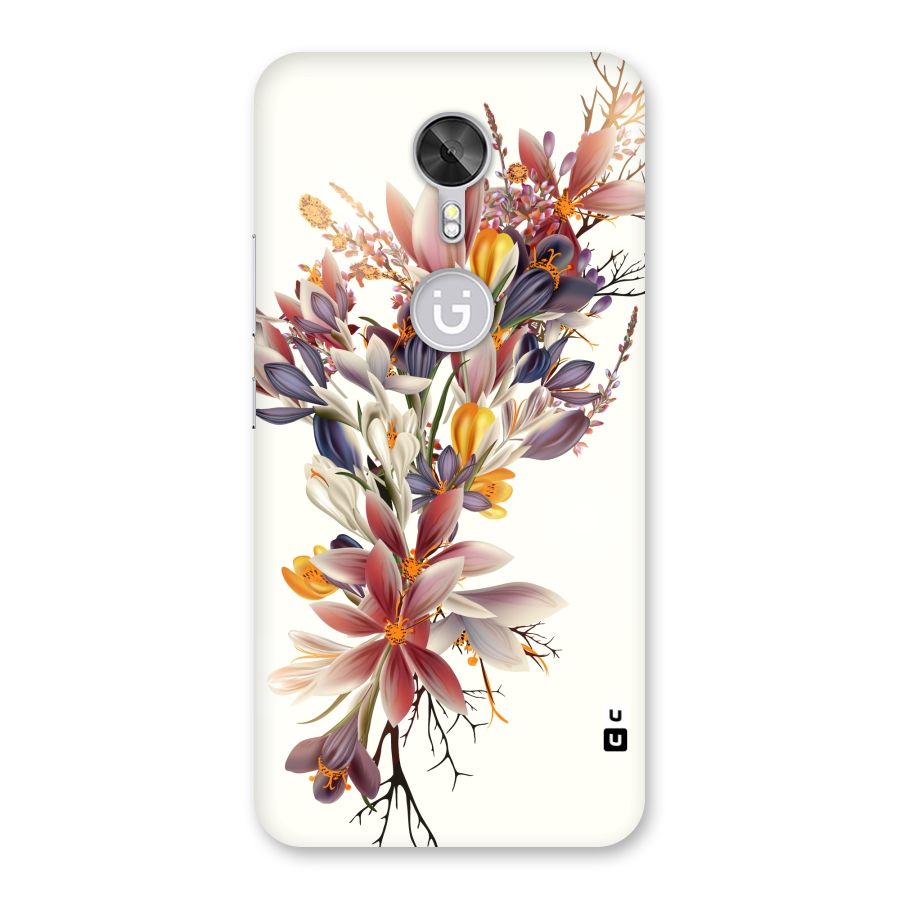 Floral Bouquet Back Case for Gionee A1
