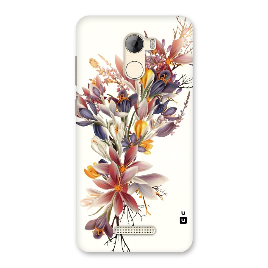 Floral Bouquet Back Case for Gionee A1 LIte