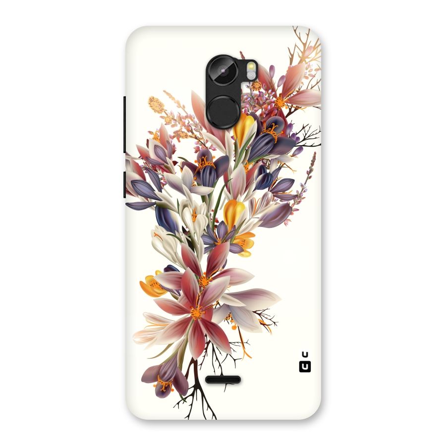 Floral Bouquet Back Case for Gionee X1