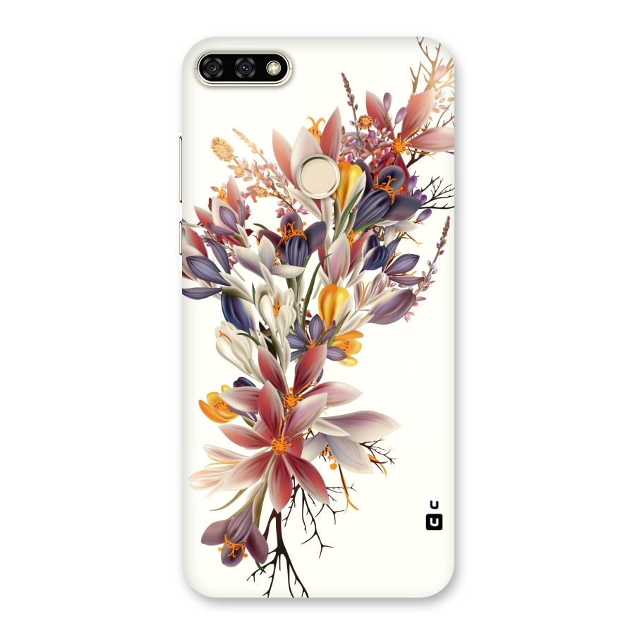 Floral Bouquet Back Case for Honor 7A