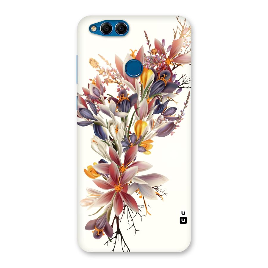 Floral Bouquet Back Case for Honor 7X