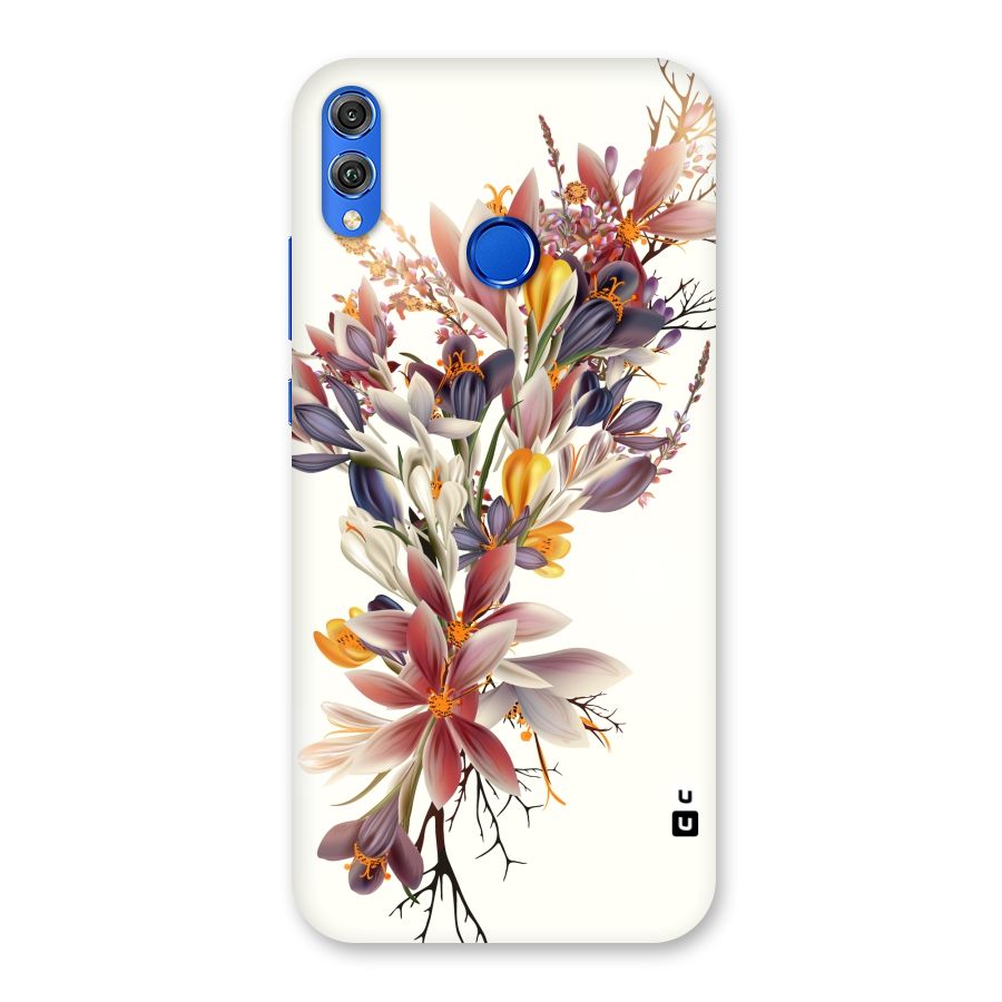 Floral Bouquet Back Case for Honor 8X