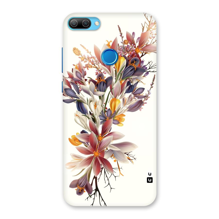 Floral Bouquet Back Case for Honor 9N