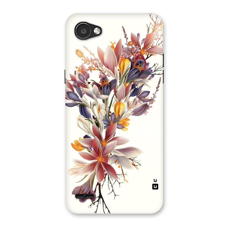 Floral Bouquet Back Case for LG Q6
