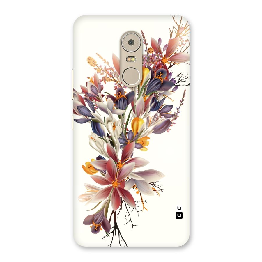 Floral Bouquet Back Case for Lenovo K6 Note