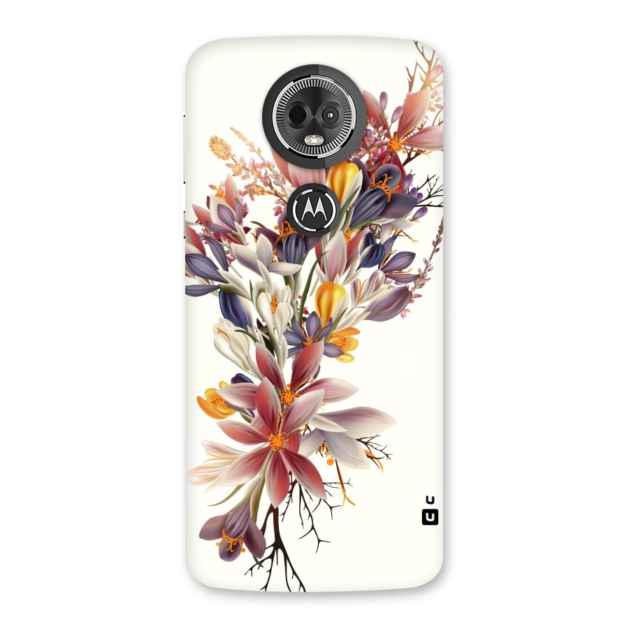 Floral Bouquet Back Case for Moto E5 Plus