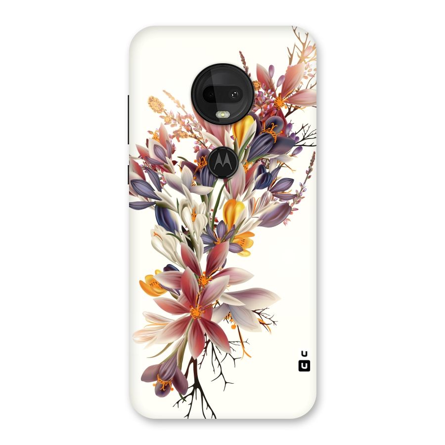 Floral Bouquet Back Case for Moto G7