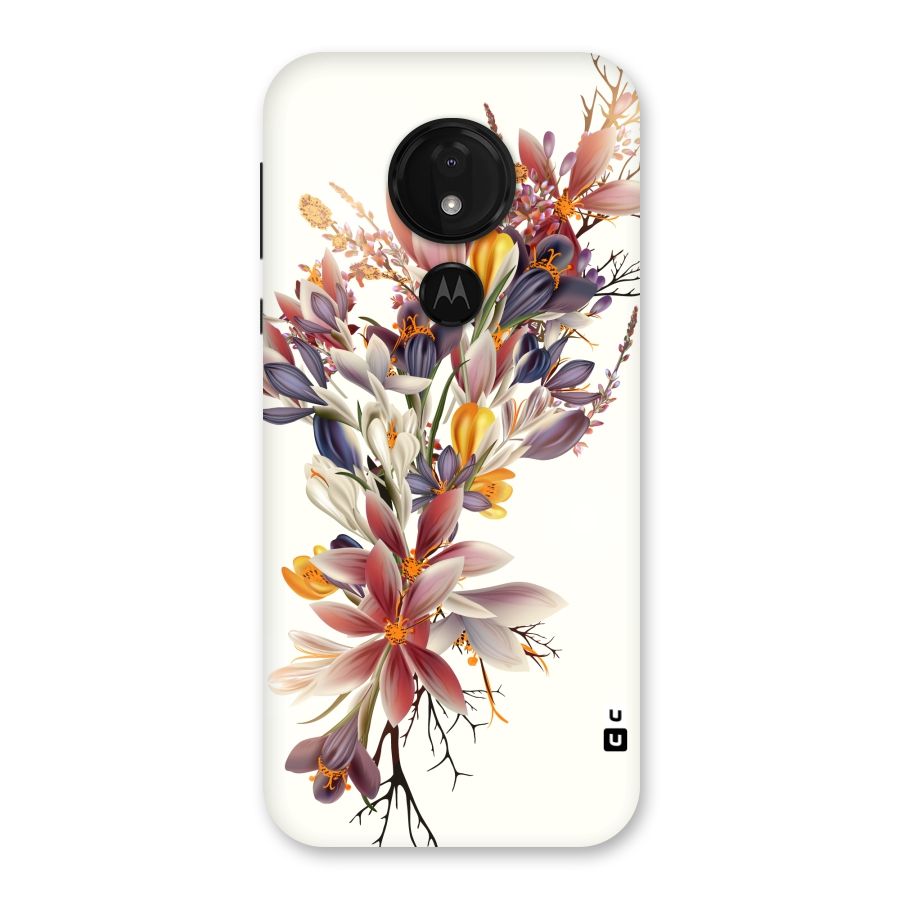 Floral Bouquet Back Case for Moto G7 Power