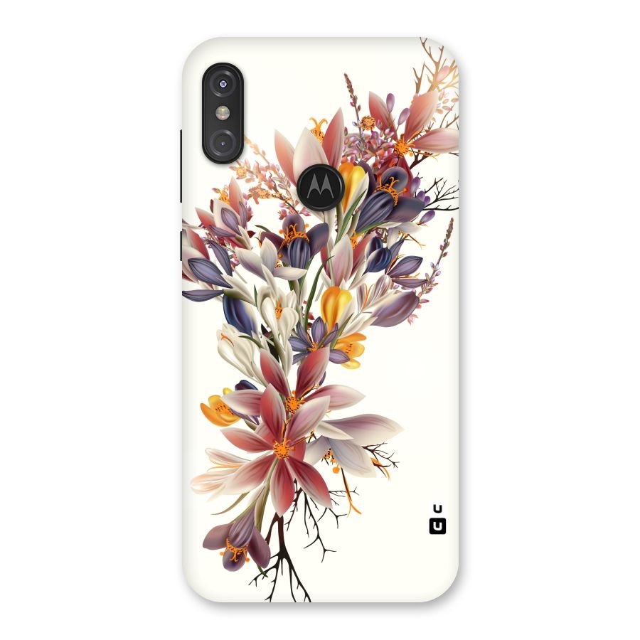 Floral Bouquet Back Case for Motorola One Power