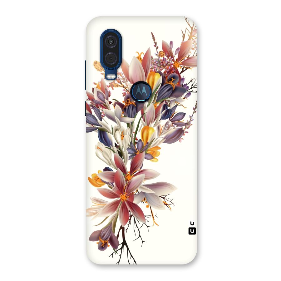 Floral Bouquet Back Case for Motorola One Vision