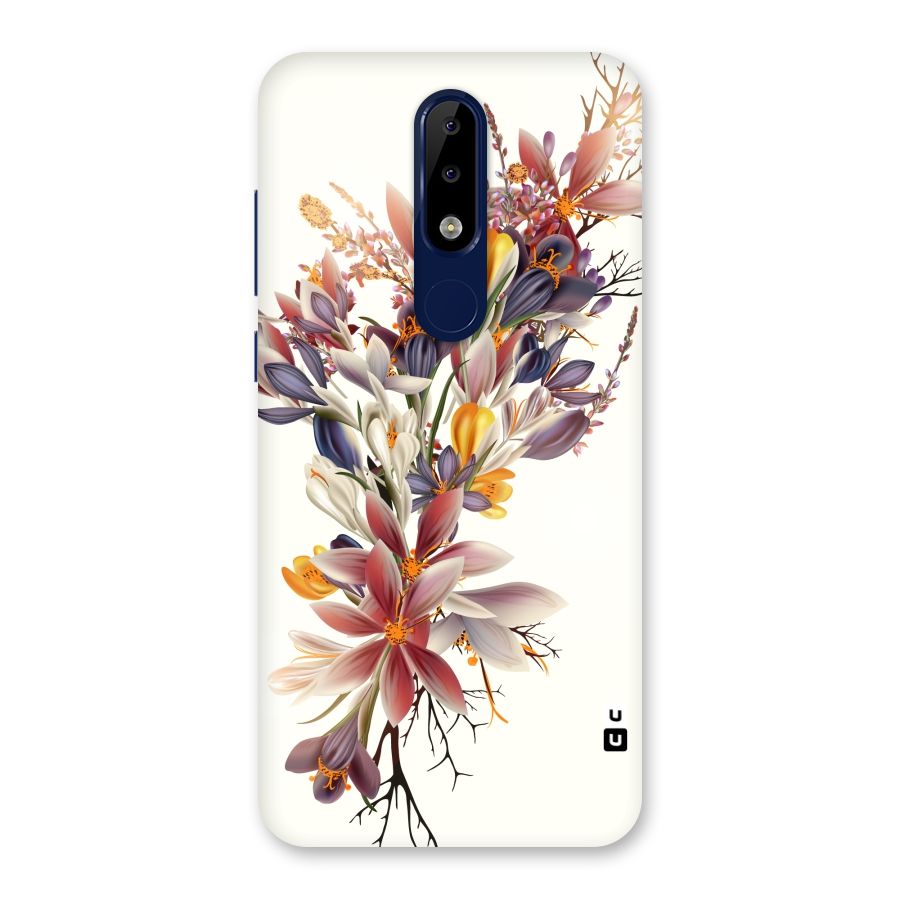Floral Bouquet Back Case for Nokia 5.1 Plus