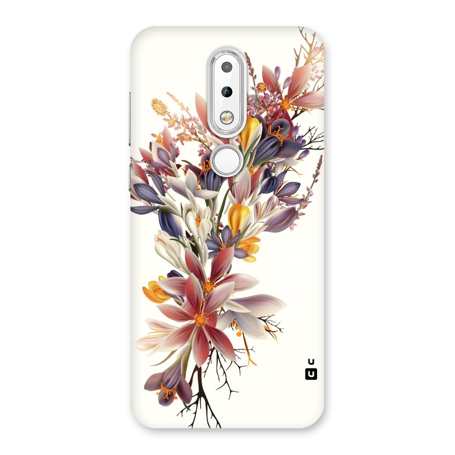 Floral Bouquet Back Case for Nokia 6.1 Plus