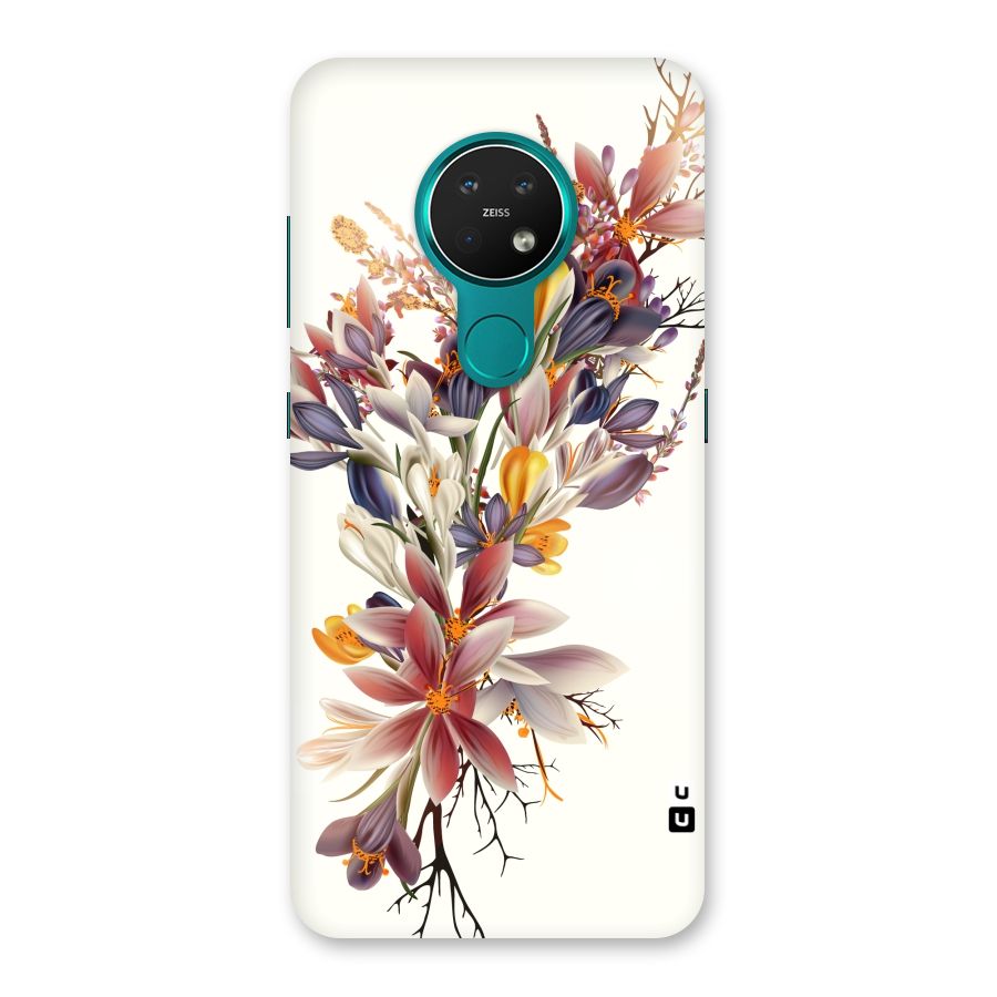 Floral Bouquet Back Case for Nokia 7.2