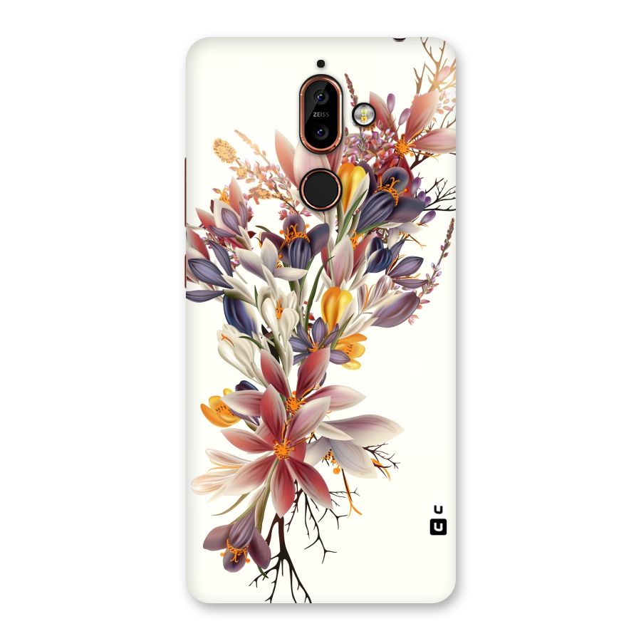 Floral Bouquet Back Case for Nokia 7 Plus