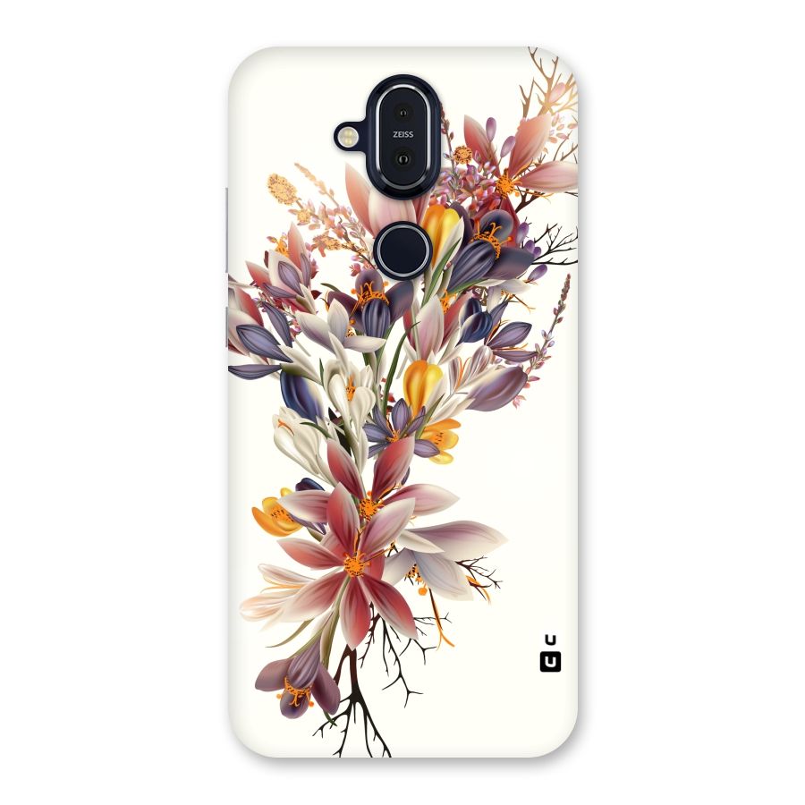 Floral Bouquet Back Case for Nokia 8.1