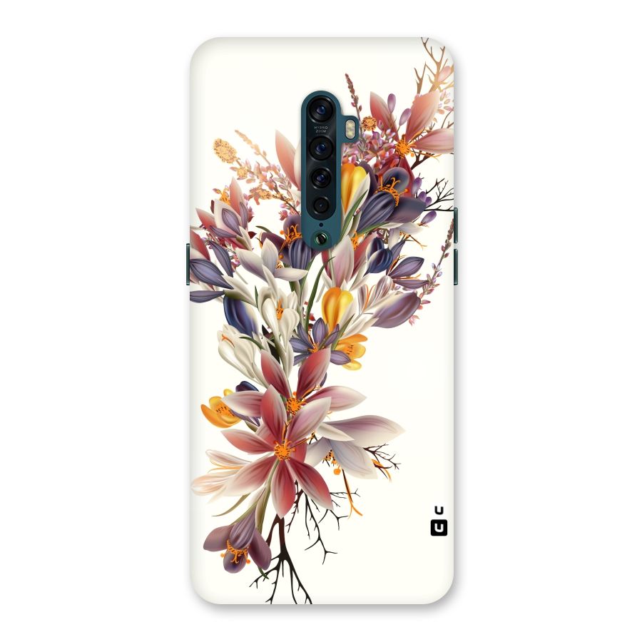Floral Bouquet Back Case for Oppo Reno2