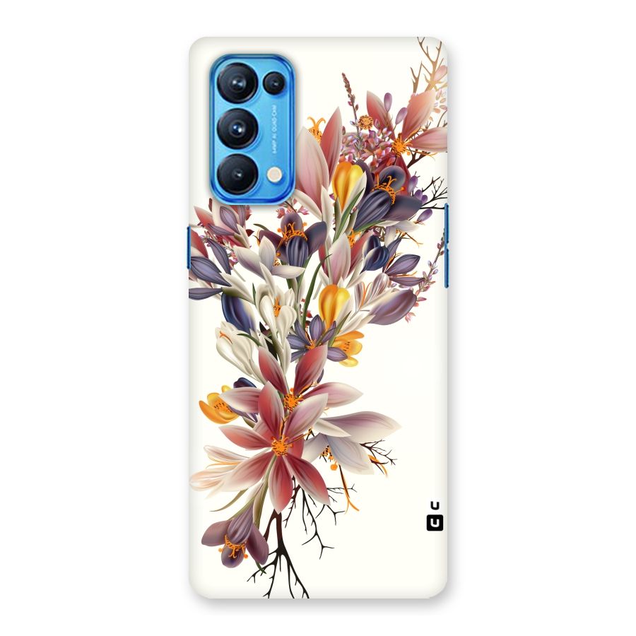 Floral Bouquet Back Case for Oppo Reno5 Pro 5G