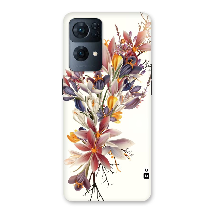 Floral Bouquet Back Case for Oppo Reno7 Pro 5G