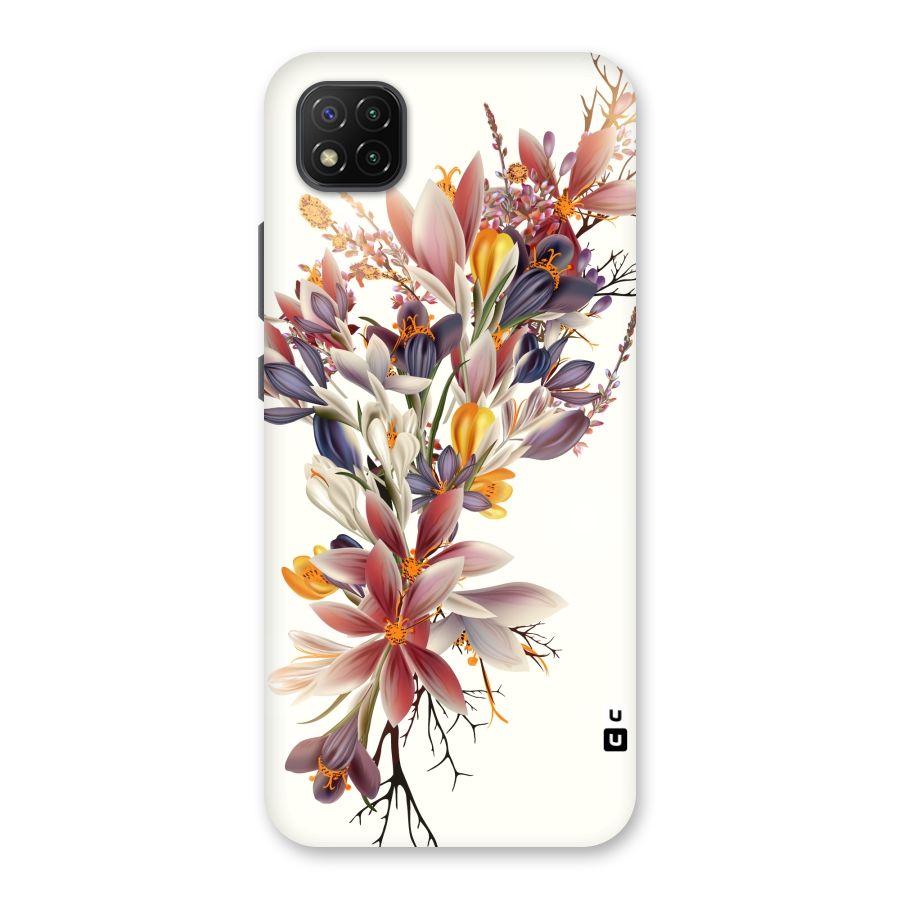 Floral Bouquet Back Case for Poco C3