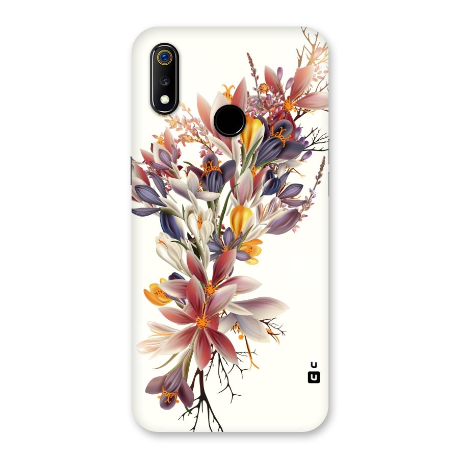 Floral Bouquet Back Case for Realme 3