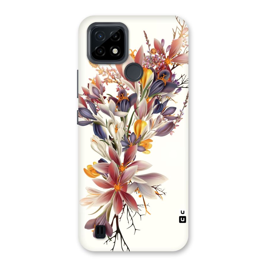 Floral Bouquet Back Case for Realme C21
