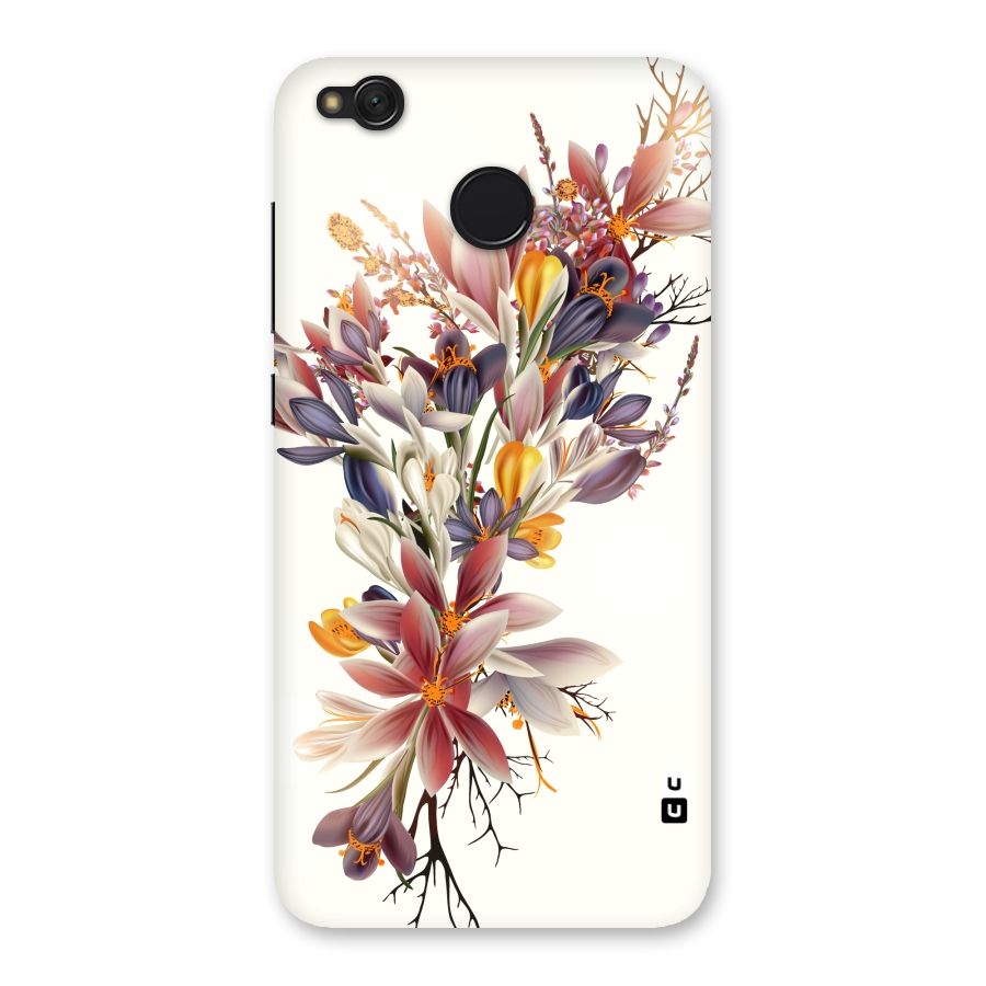 Floral Bouquet Back Case for Redmi 4