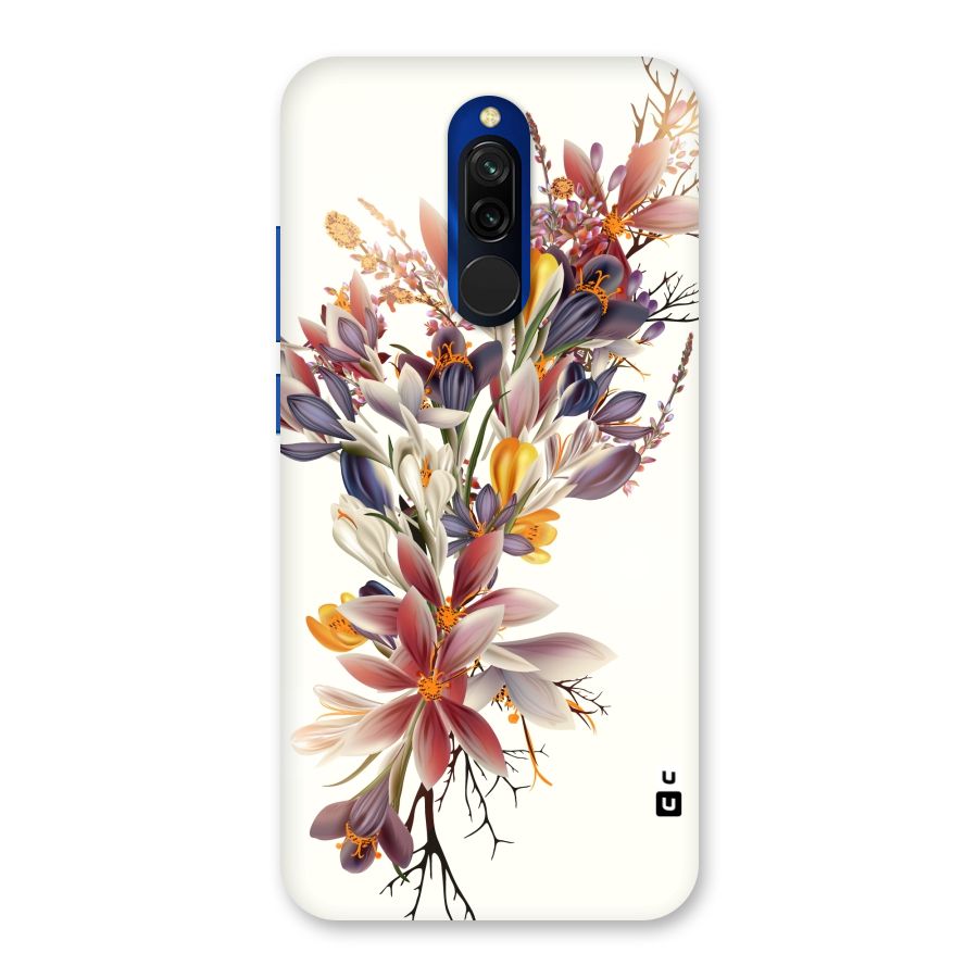 Floral Bouquet Back Case for Redmi 8