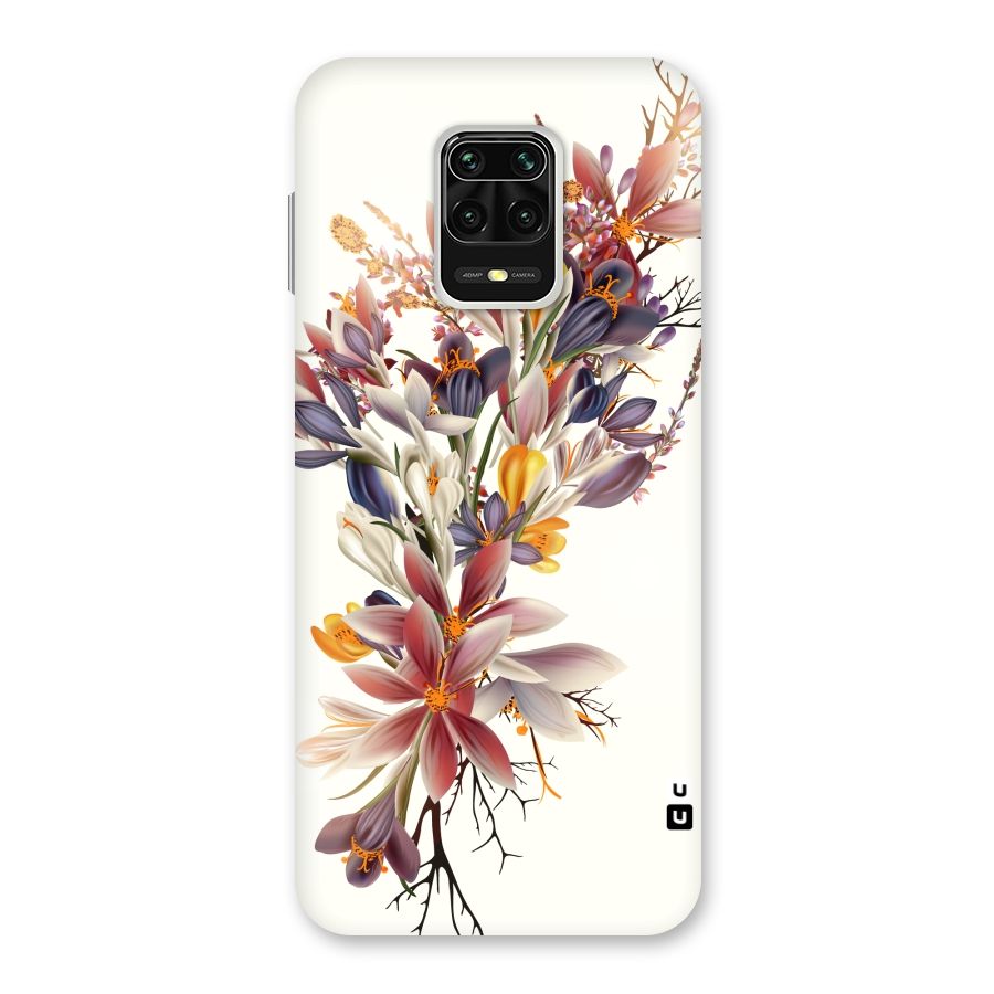 Floral Bouquet Back Case for Redmi Note 9 Pro