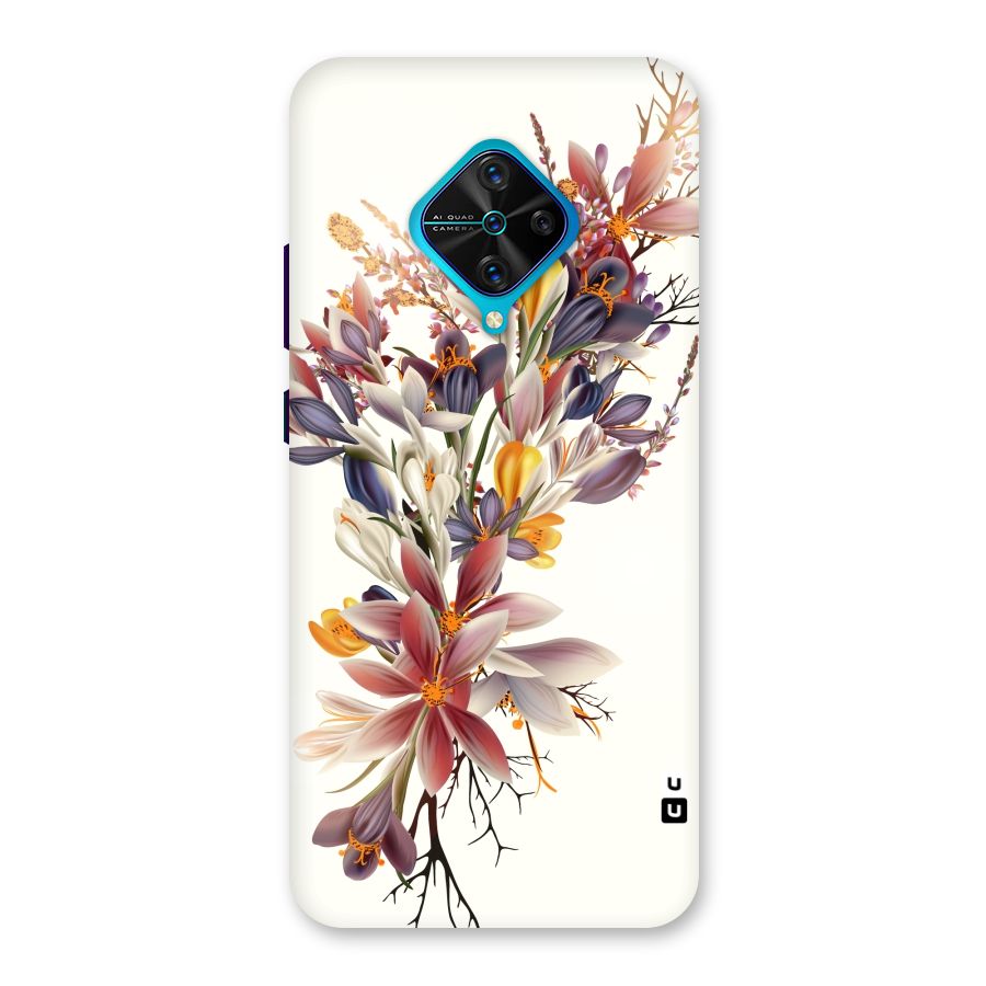 Floral Bouquet Back Case for Vivo S1 Pro
