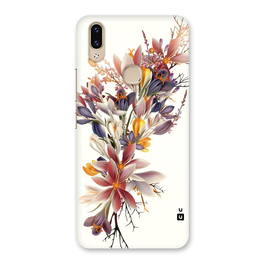 Floral Bouquet Back Case for Vivo V9 Youth