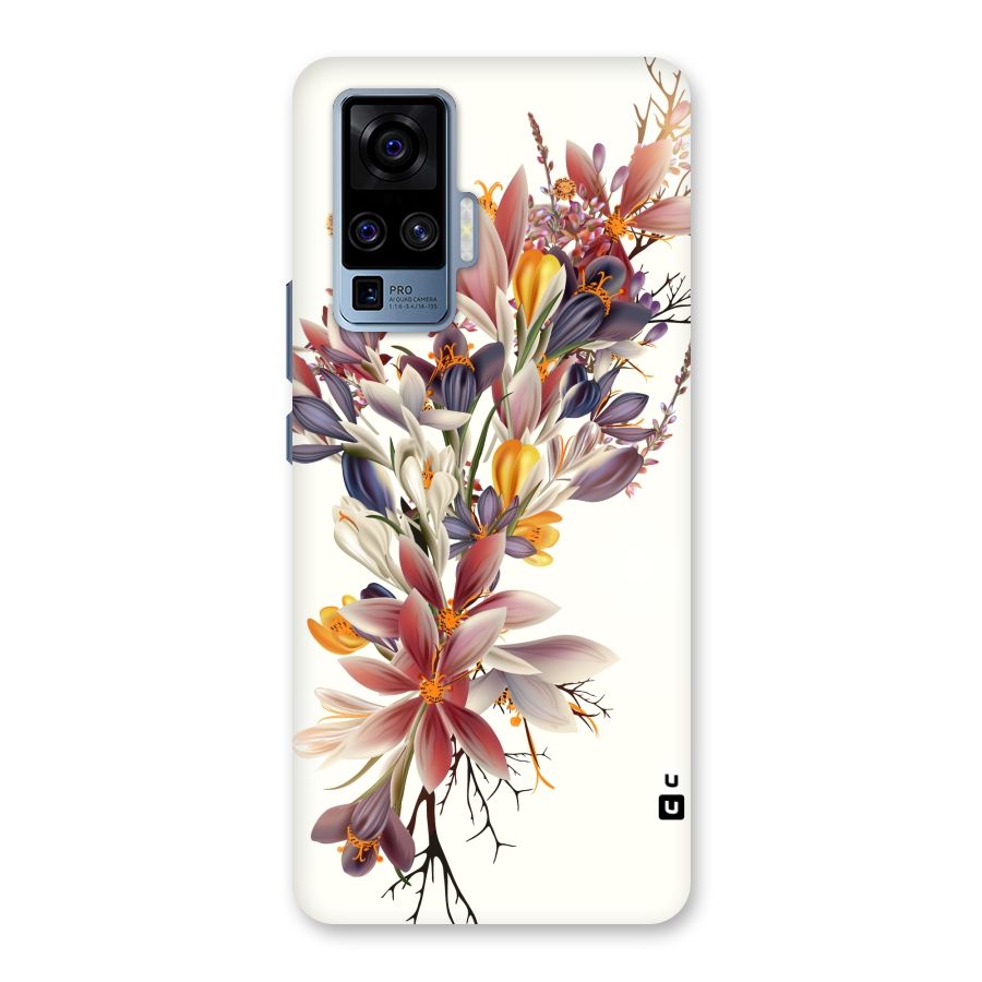 Floral Bouquet Back Case for Vivo X50 Pro