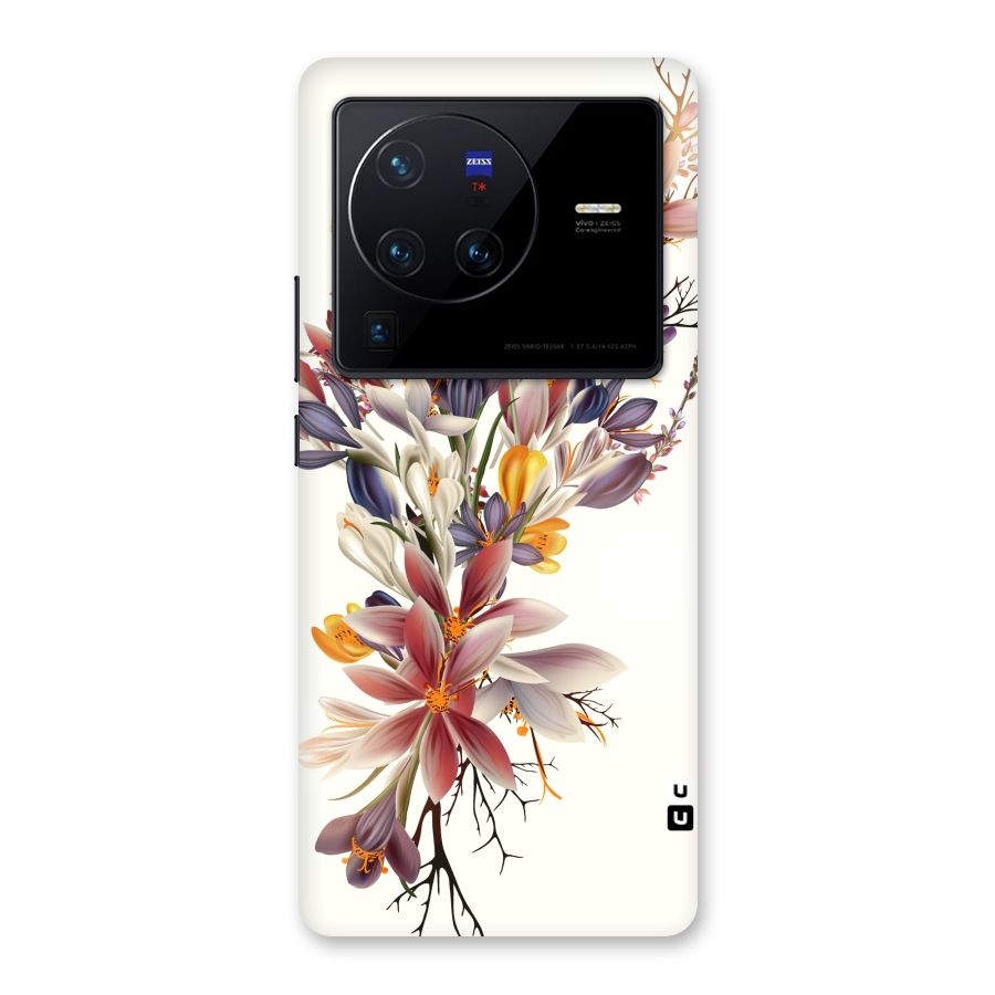 Floral Bouquet Back Case for Vivo X80 Pro