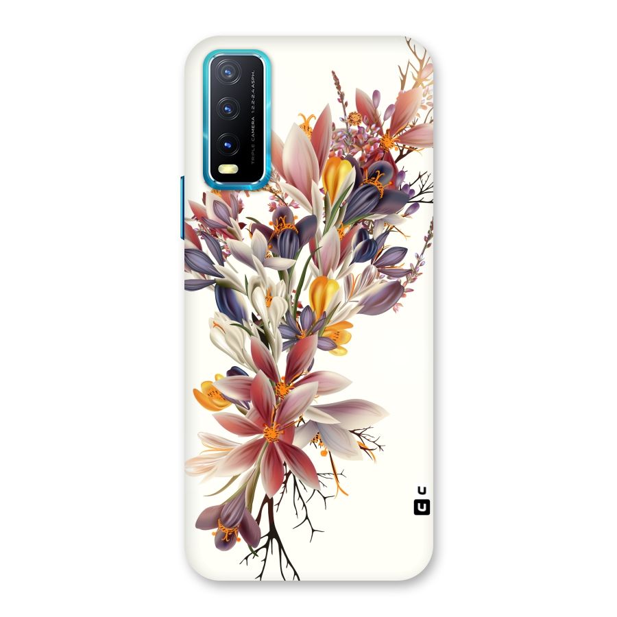 Floral Bouquet Back Case for Vivo Y20A