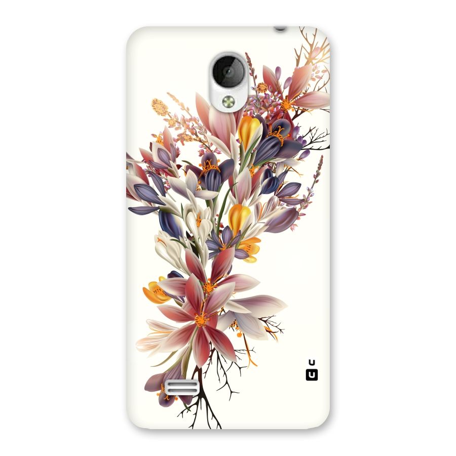 Floral Bouquet Back Case for Vivo Y21