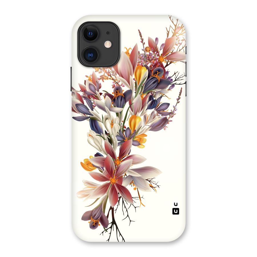 Floral Bouquet Back Case for iPhone 11