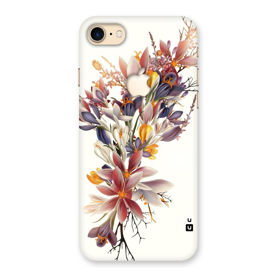 Floral Bouquet Back Case for iPhone 7 Apple Cut