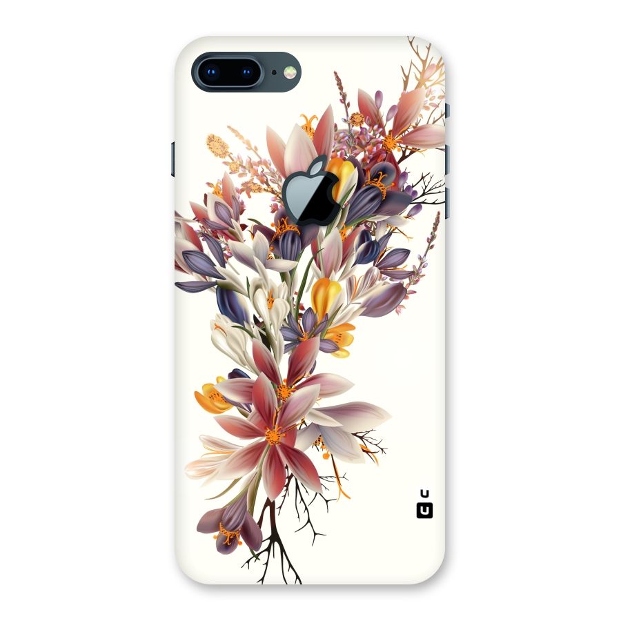 Floral Bouquet Back Case for iPhone 7 Plus Apple Cut