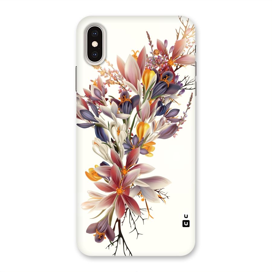 Floral Bouquet Back Case for iPhone XS Max