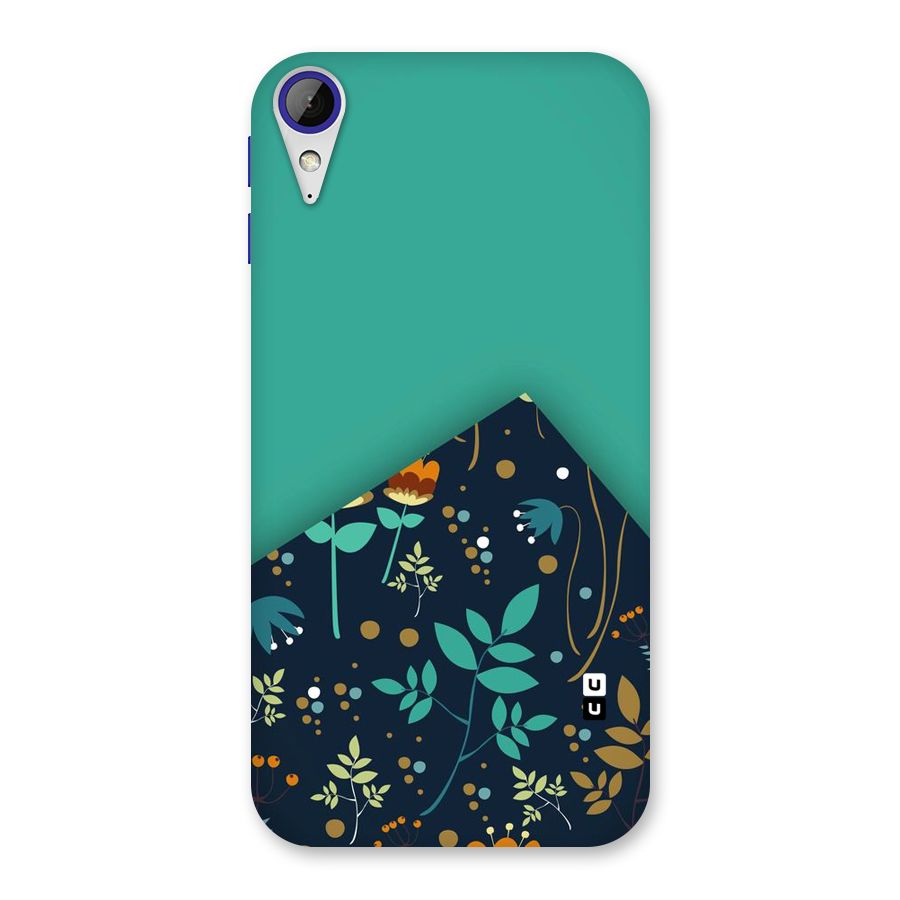 Floral Corner Back Case for Desire 830