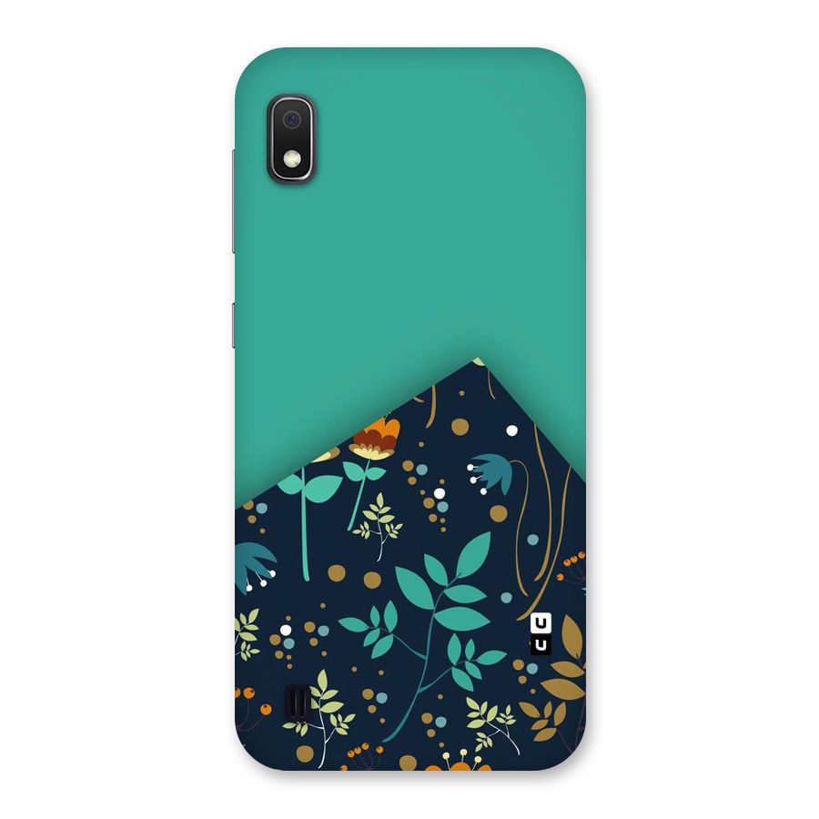 Floral Corner Back Case for Galaxy A10