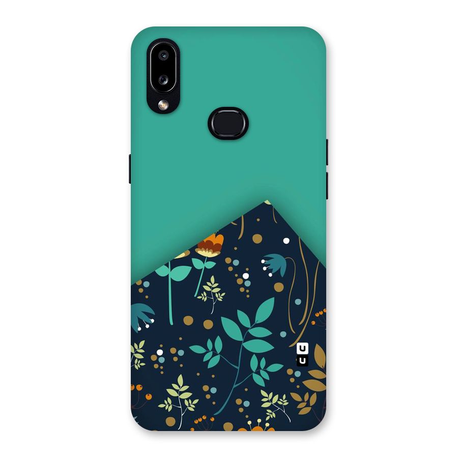 Floral Corner Back Case for Galaxy A10s