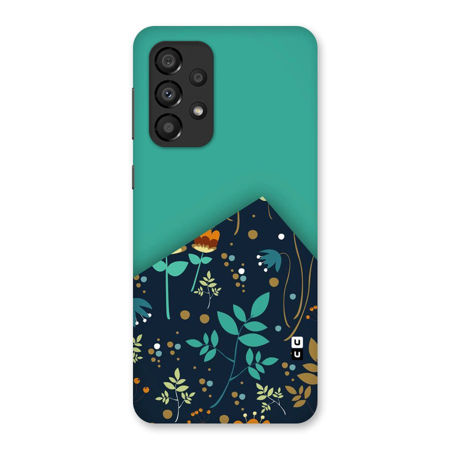 Floral Corner Back Case for Galaxy A33 5G