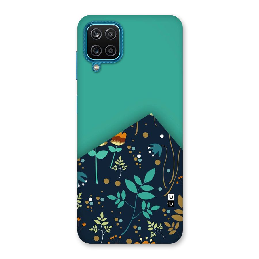 Floral Corner Back Case for Galaxy F12