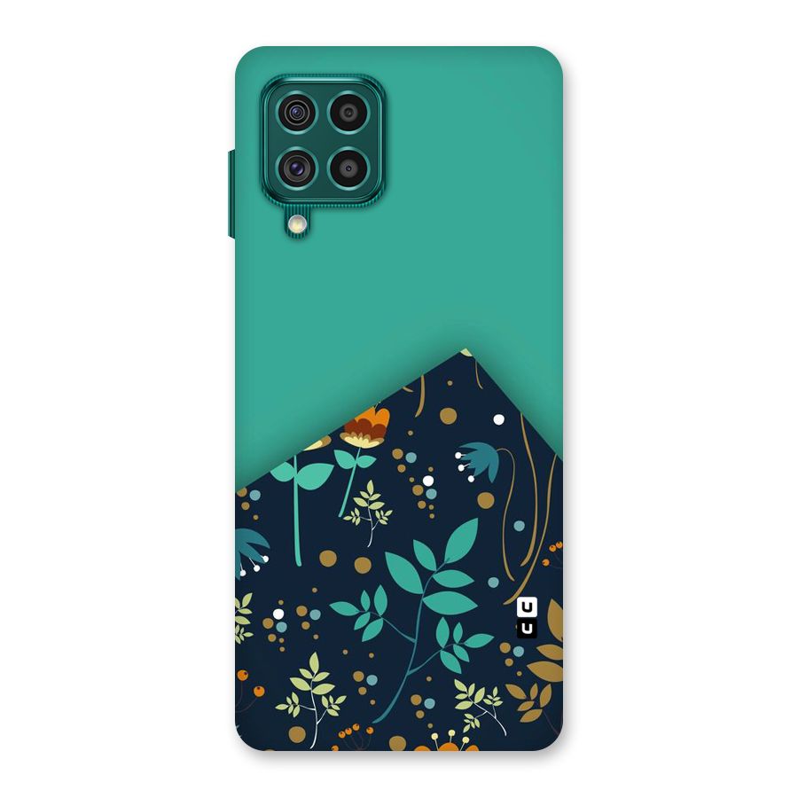 Floral Corner Back Case for Galaxy F62