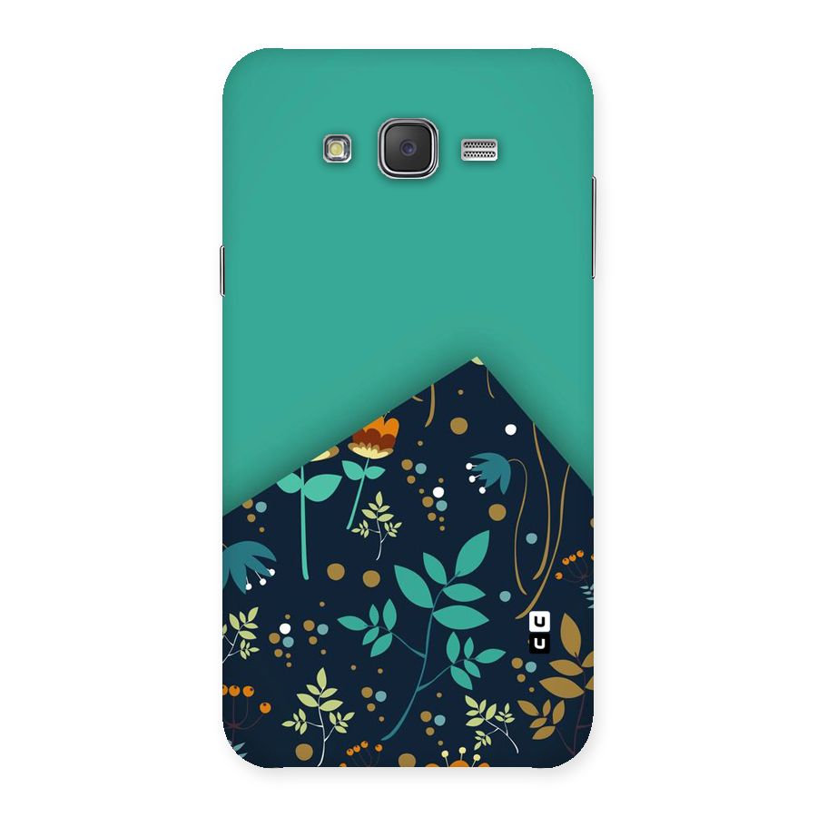 Floral Corner Back Case for Galaxy J7